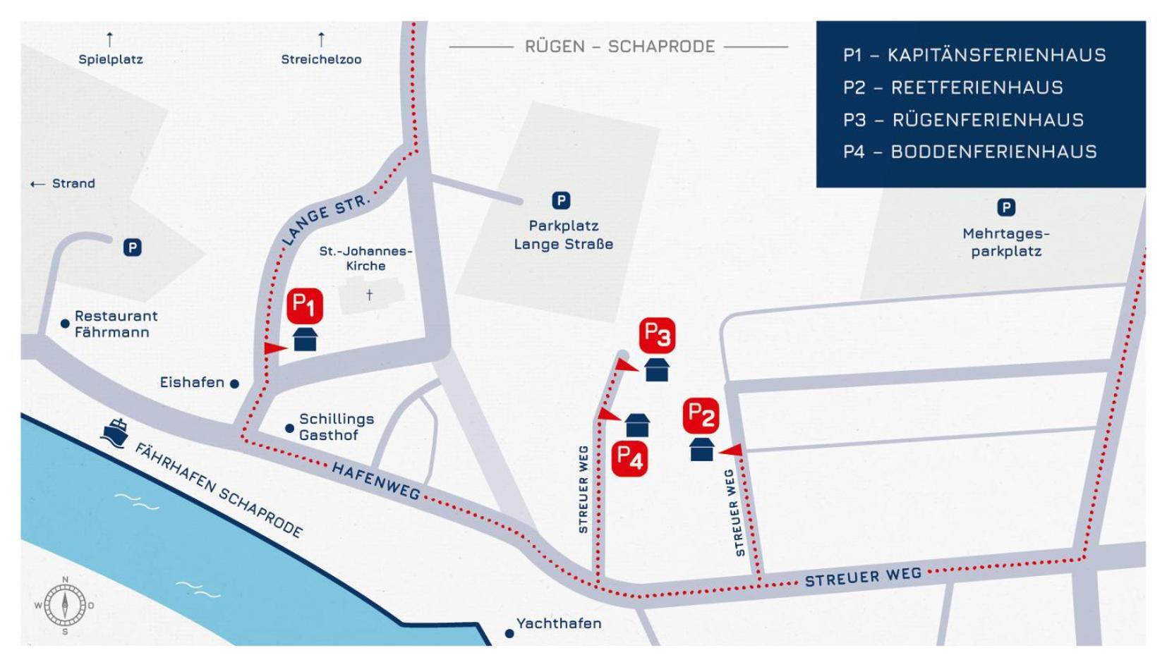 Ruegenferienhaus - Schaprode Hafen Ngoại thất bức ảnh